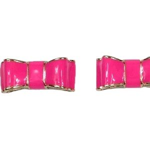 Kate Spade Purple Bow Stud Earrings